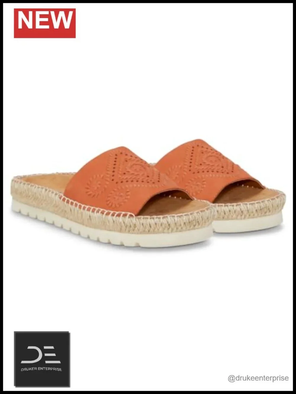 Lucky Brand Lemana Platform Sandals, Leather Upper, Slip-On, Breathable